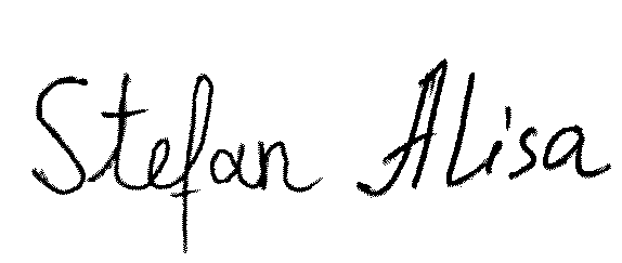 Unterschrift Alisa und Stefan